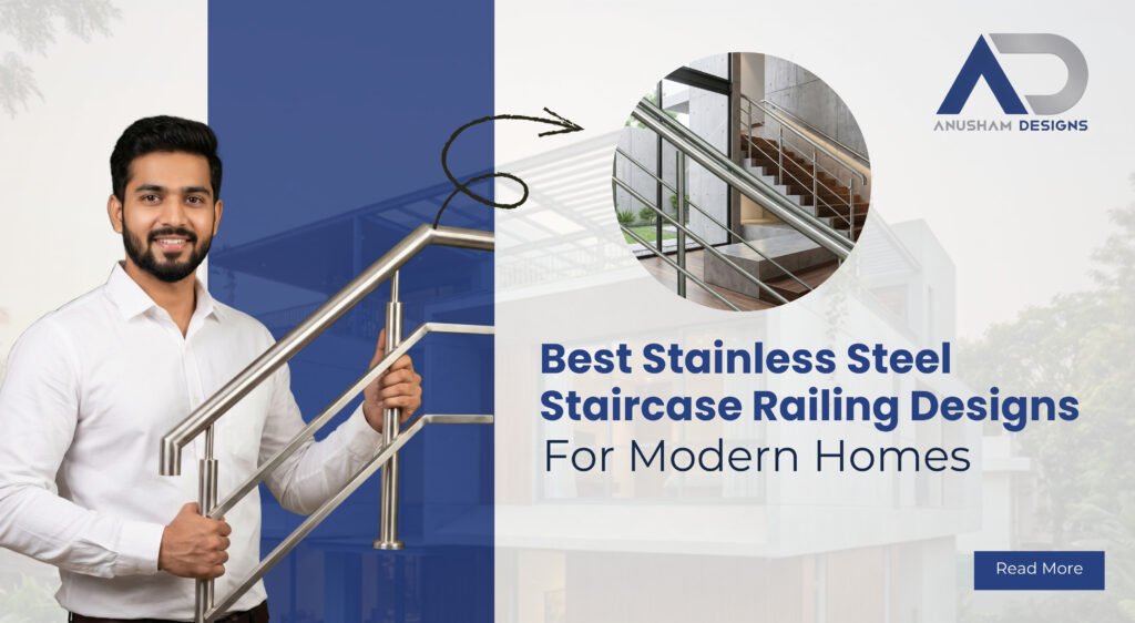 stainless steel staircase railing
