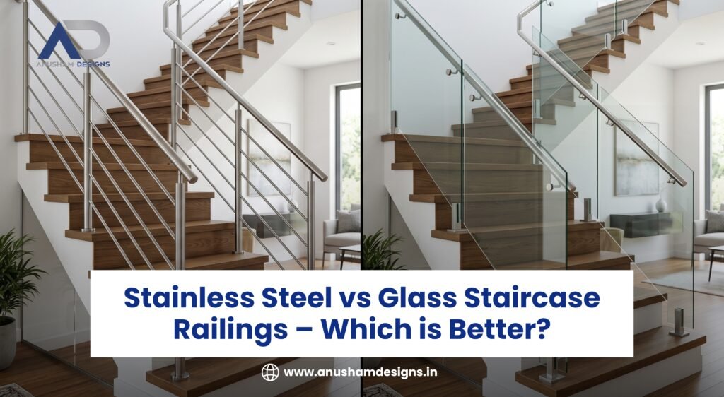 stainless steel staircase railing