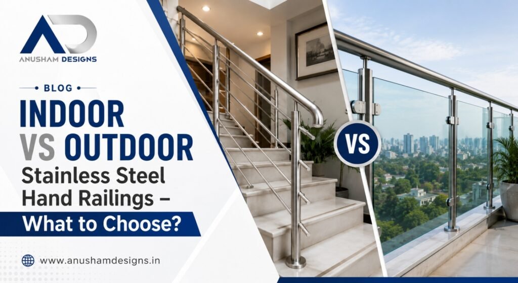 stainless steel hand railing