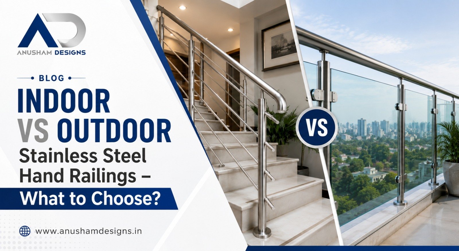 stainless steel hand railing