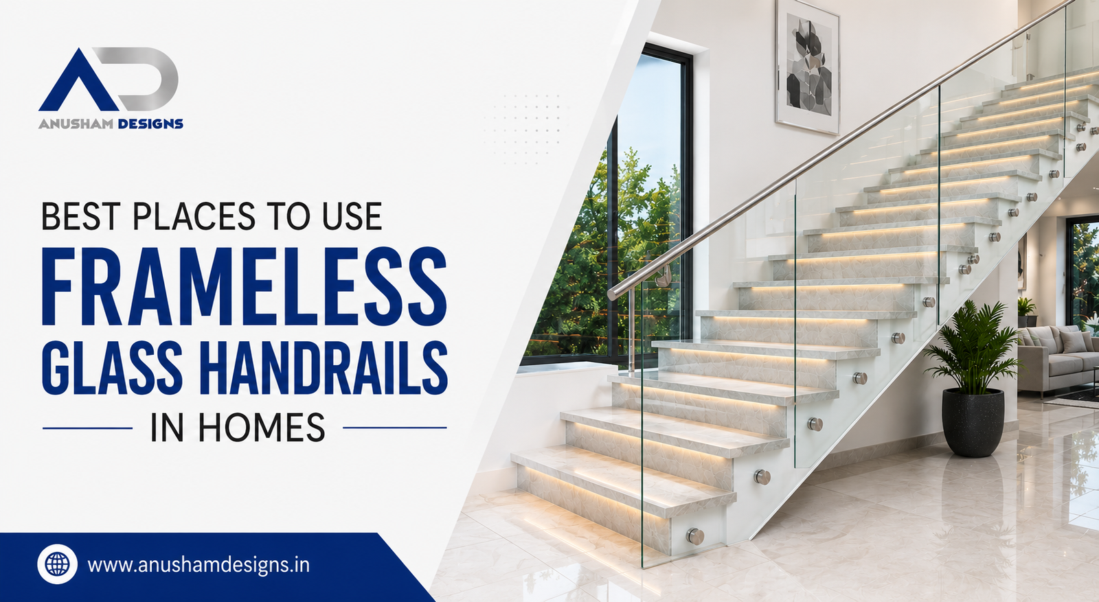 Frameless Glass Handrail