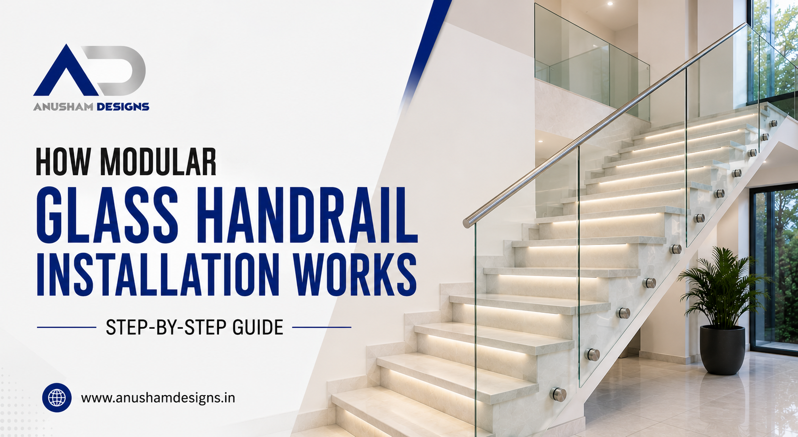 Frameless Glass Handrail
