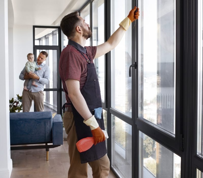 Modern glass railing installation Chennai