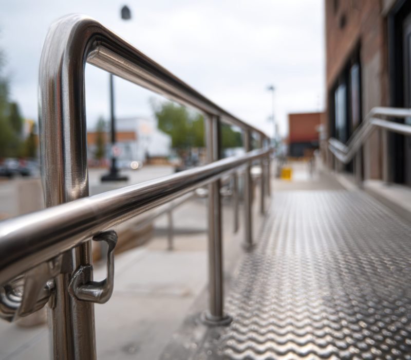 stainless steel hand railing