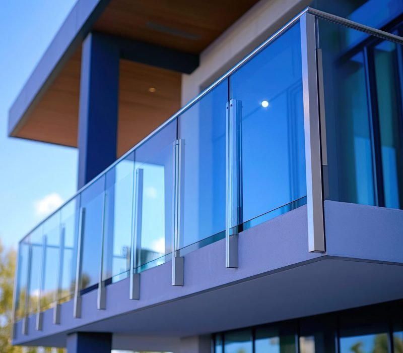 glass balcony railings